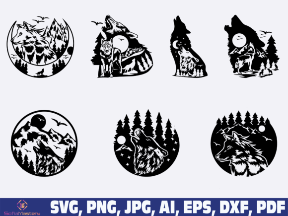 Download Howling Wolf Svg - Howling wolf svg Collection