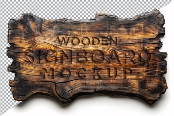 Download Vintage Wooden Signage Mockup Template - Premium Resources