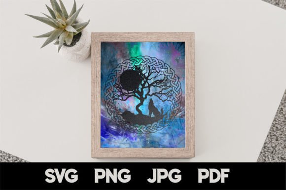 Download Howling Wolf SVG Wolf Papercut - Howling wolf svg Collection