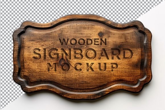 Download Vintage Wooden Signage Mockup Template - Premium Resources