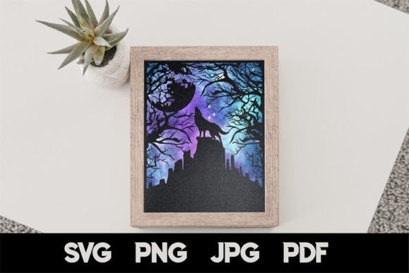 Download Howling Wolf SVG - Howling wolf svg Collection