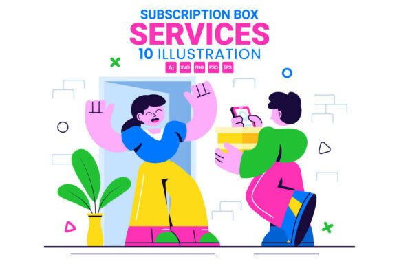 Download 10 Subscription Box Service Illustration - Subscription box Collection