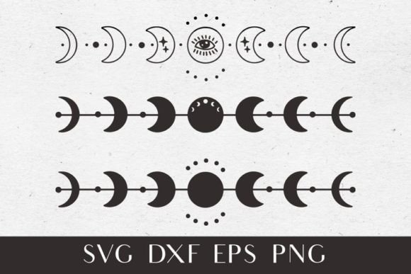 Download Moon Phase Svg, Moon Svg, Celestial Svg - Celestial svg Collection